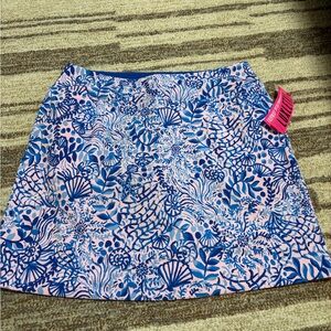 Lilly Pulitzer Blue and Pink Skirt